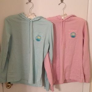 Set of 2 XS Vineyard Vines Light Hoodies